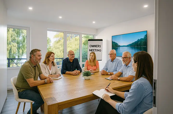 Eigentümer-Treffen
