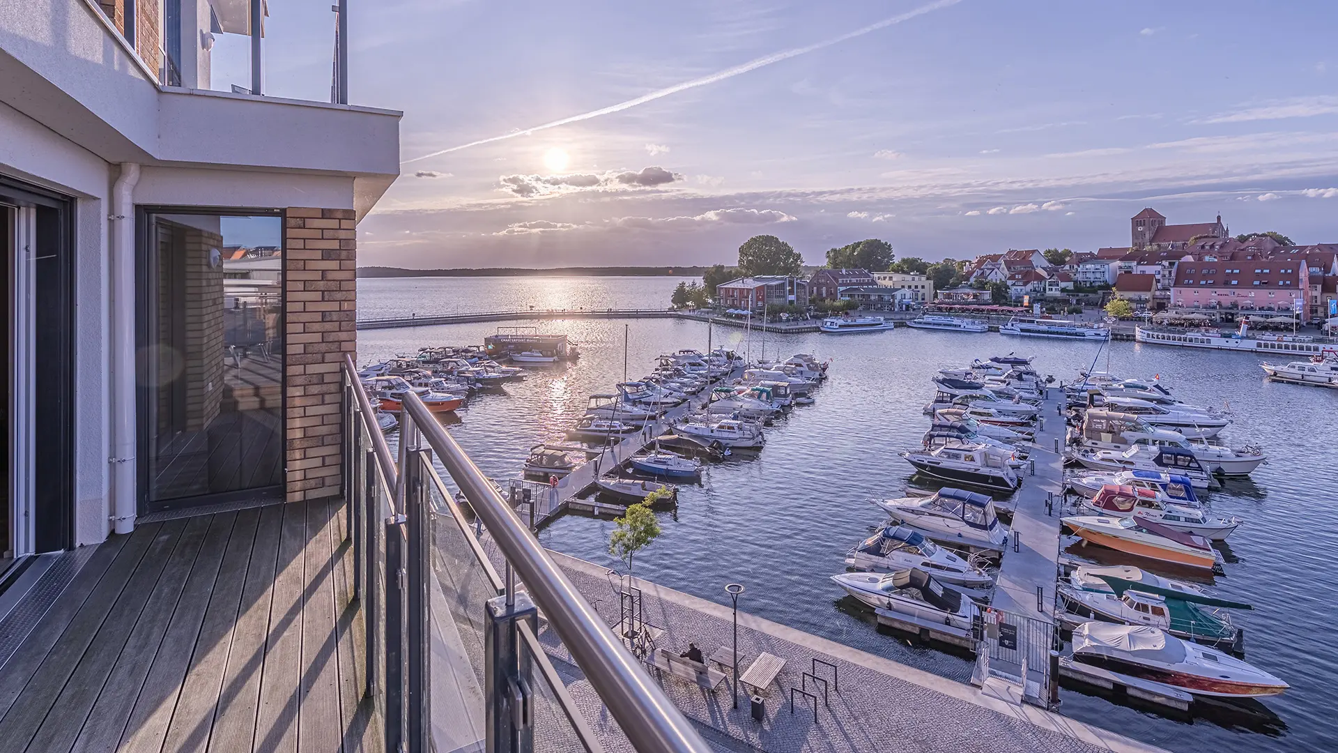 Hafenresidenz Waren mit Müritzblick